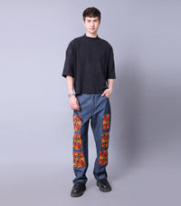 Flora Patch Denims