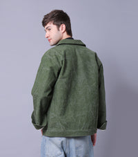 Olive Story Organic Kantha Jacket