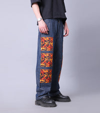 Flora Patch Denims