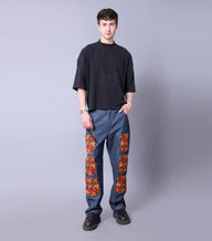 Flora Patch Denims