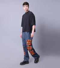 Flora Patch Denims
